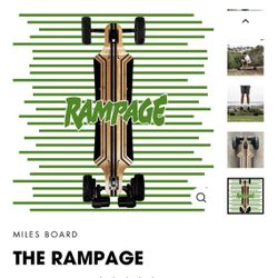 Rampage skateboard Brand New $900