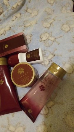 Far away parfum 12.99 each body spray $10 .99each Soleil faraway is 20 $ I Imari kit 40$