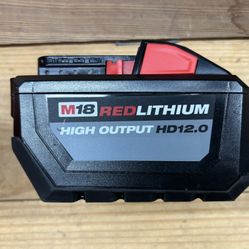 Milwaukee M18 12.0 Battery 48-11-1812 