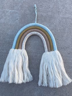 Macrame Rainbow Wall Hanging