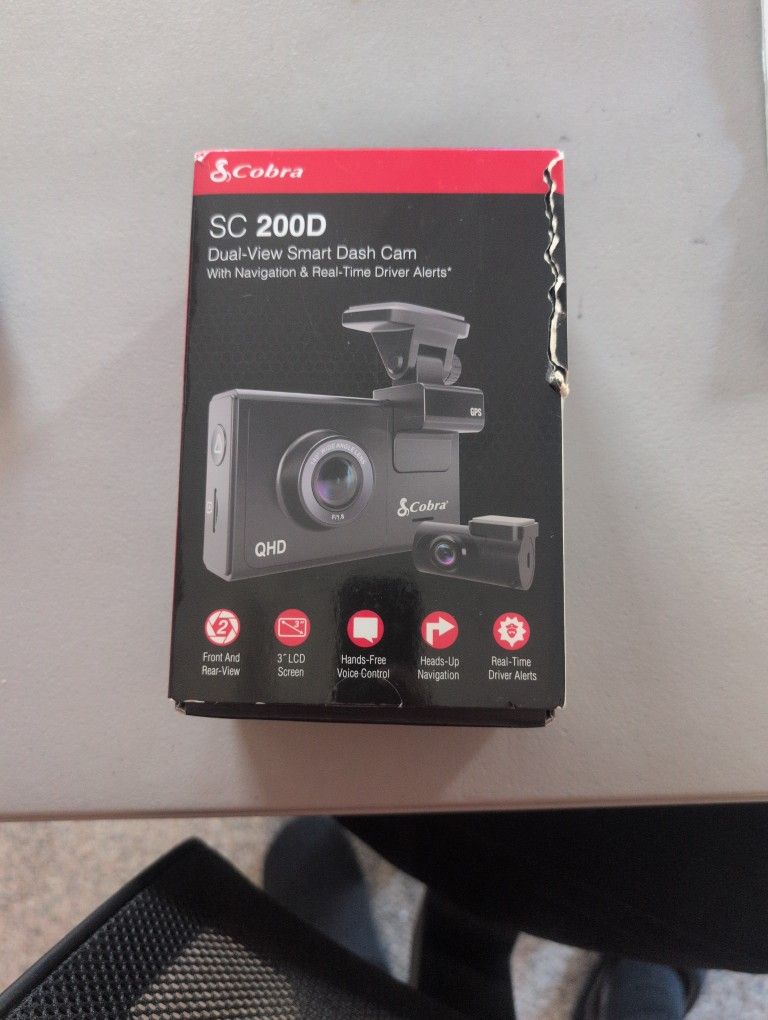 Cobra SC 200D Dual Dual Dash Cam