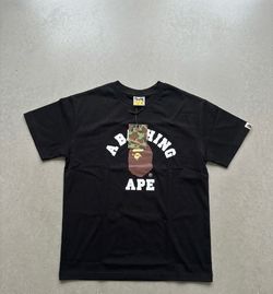 Black BAPE-style Graphic Tee (New / Never Worn)