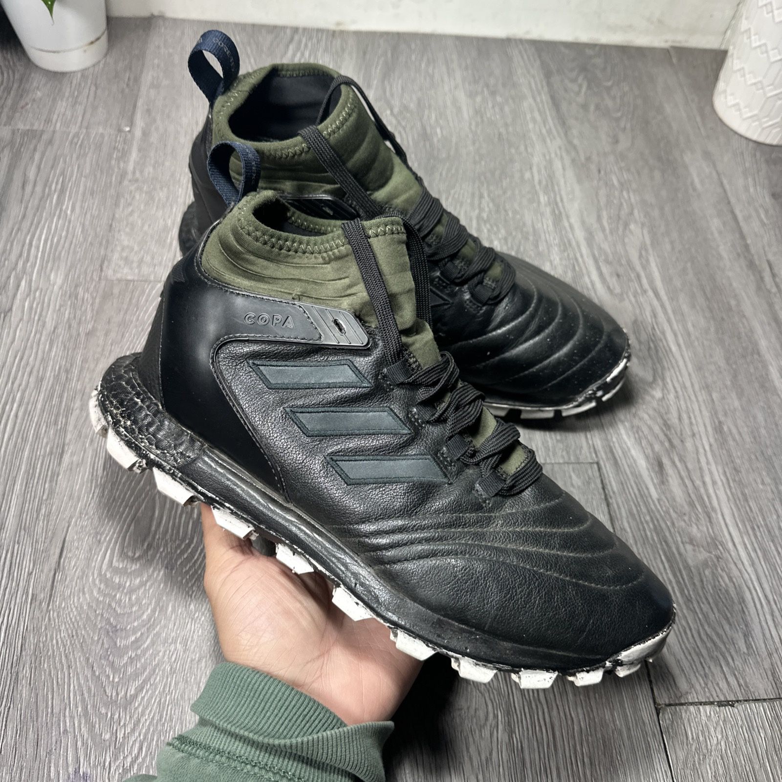 Adidas Copa Mid TR GTX Gore Tex Soccer Shoes Core Black