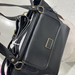 FRYE And Co Remi Satchel Black Purse New 