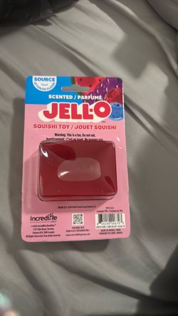Jell-O Scented Squishi Toy