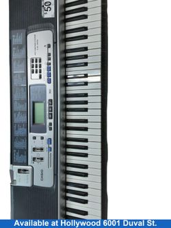 Casio Lk100 Silver Piano