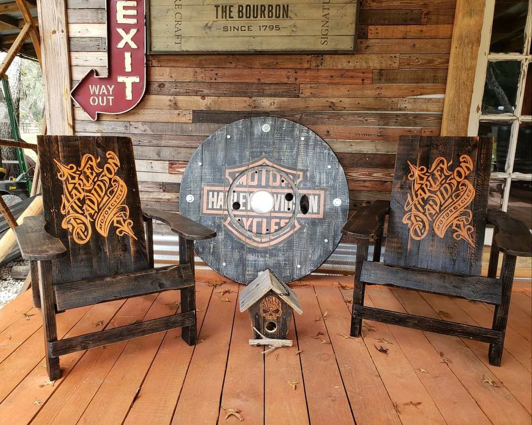 Harley Davidson Adirondack Chairs