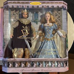 Ken And Barbie As King Arthur And Queen Guinevere