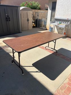 Heavy Duty Wooden Collapsible Table