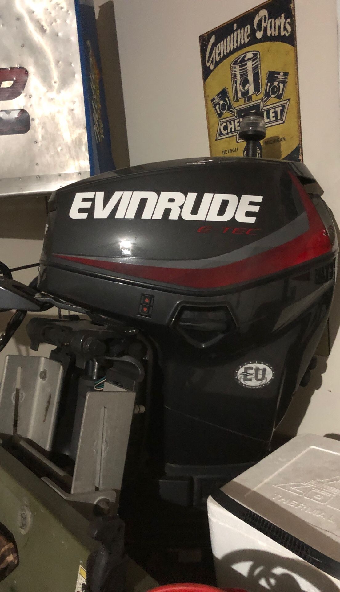 Evinrude 60 lower unit 2015 not the motor