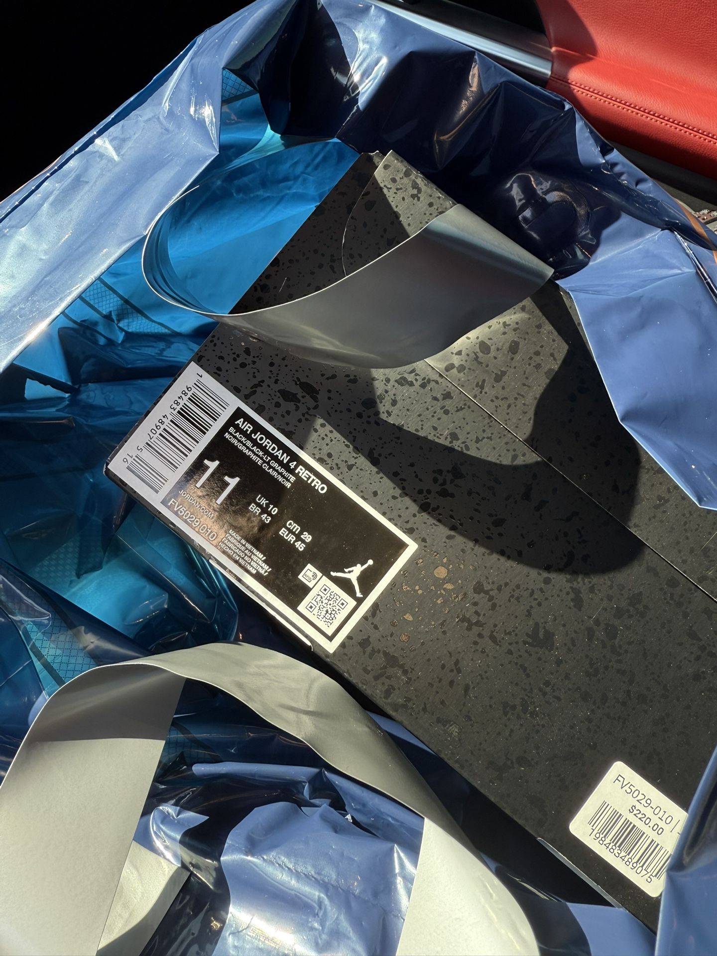 Jordan 4 Black cat For Sale Size 11