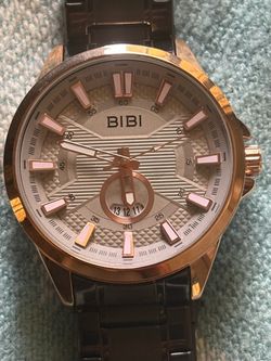 BIBI Rose Gold-Tone Men's Watch - #B0210