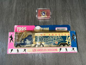 1995 Matchbox LA Dodgers Limited Edition Diecast Truck