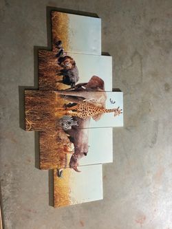 Multi piece wall decor