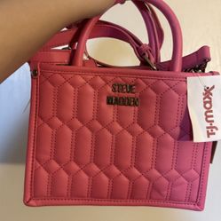 Steve Madden Hot Pink Mini Tote