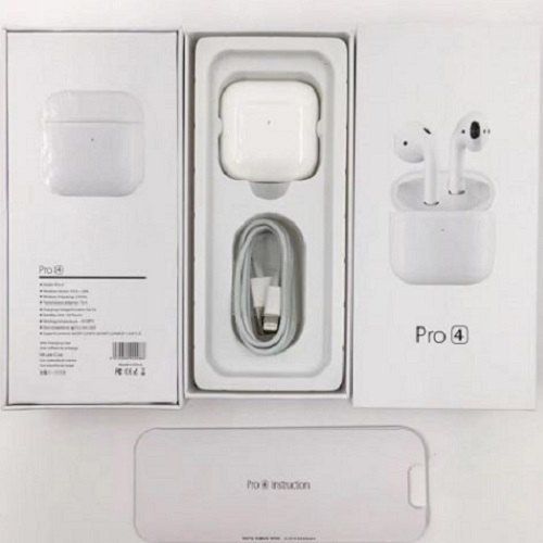 Pro 4 Wireless Earbuds, Bluetooth Headphones, with Active Noise Cancellation