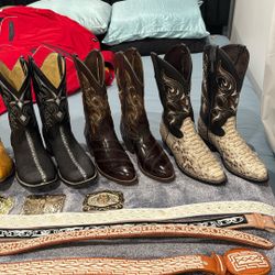 Botas Y Accesoria Para Hombre