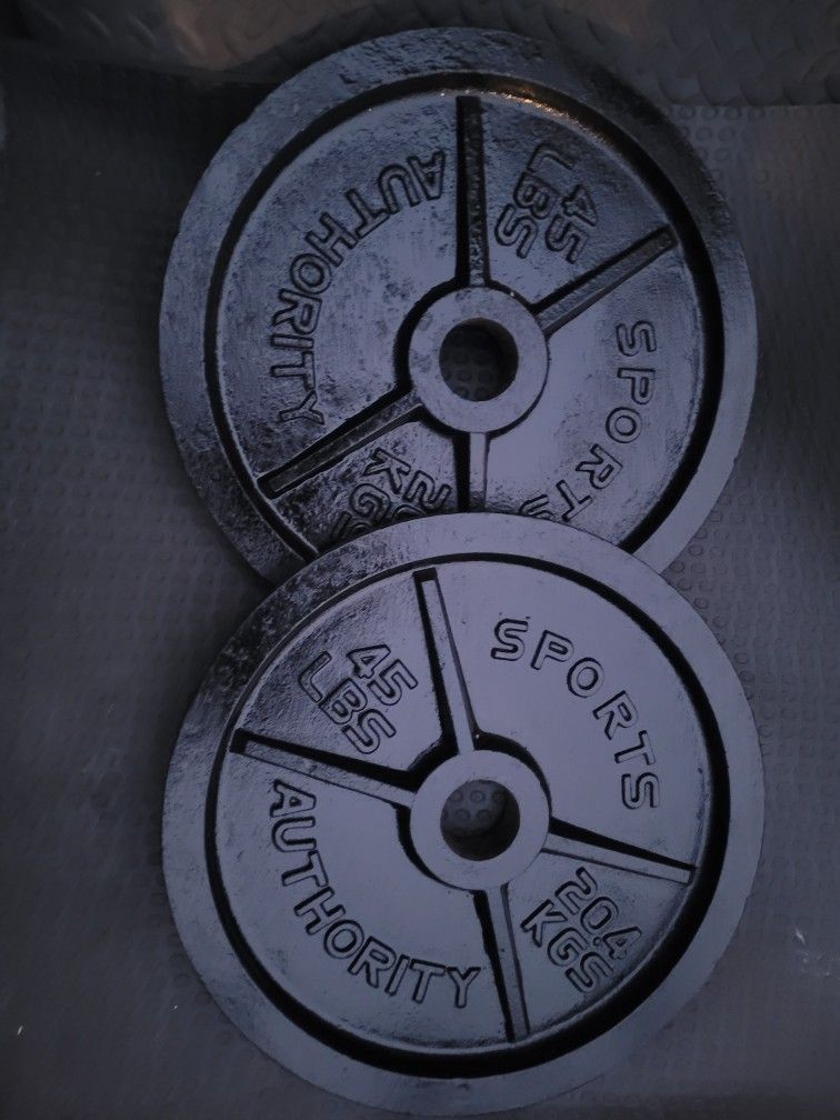 45lbs Olympic Weights