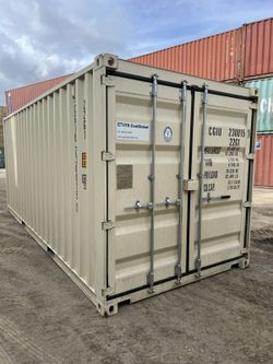20ft Shipping Container Dry Conex - One Trip, New, Storage,