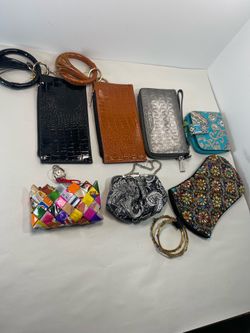 Wallet and Change bag Lot Of 8