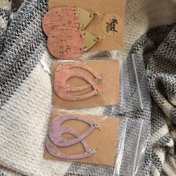 3 Pairs Brand New Earrings 