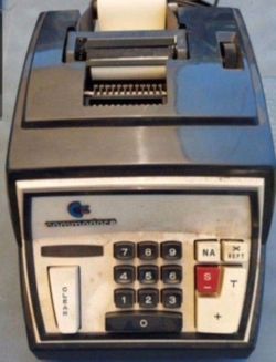 Commodore Business Machines Model 202 Adding Machine CBM Vintage Calculator 1969  Box4