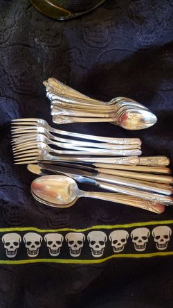 Silver plated flatware WM Rogers