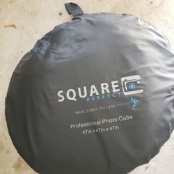 Photography Photo Cube W/Backdrops
