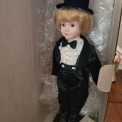 Collectable Porcelain Doll $25/Trade Option Available 