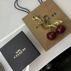 Coach Cherry Charm 