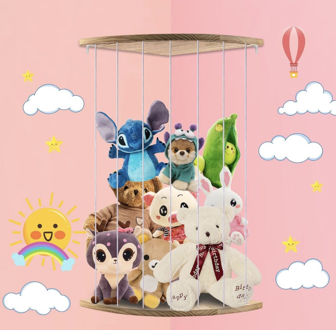Stuffed Animal Storage, Corner Toy Storage