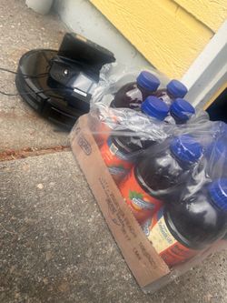 Free Robot  vacumn & drinks