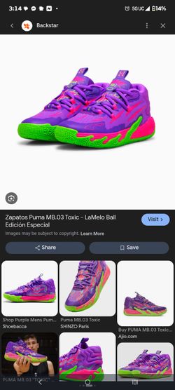 LaMelo Puma Toxic MB.03 laMelo Ball Especial Edicion