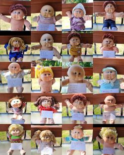 Huge Cabbage Patch Kids Doll CPK Lot of 20 Dolls