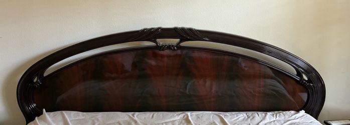 Italian Wood Headboard - King