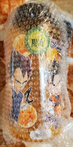 Dragon Ball Z Buu Saga Chibi Sticker Bomb Water Bottle