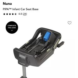Nuna infant car Seat  Base $50 
