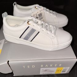 Ted Baker Women's Leather Sneaker, sz 6