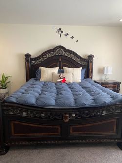 Monte Carlo brown 3 piece bedroom set