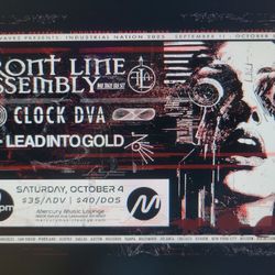 Frontline Assembly Ticket Today October 4th