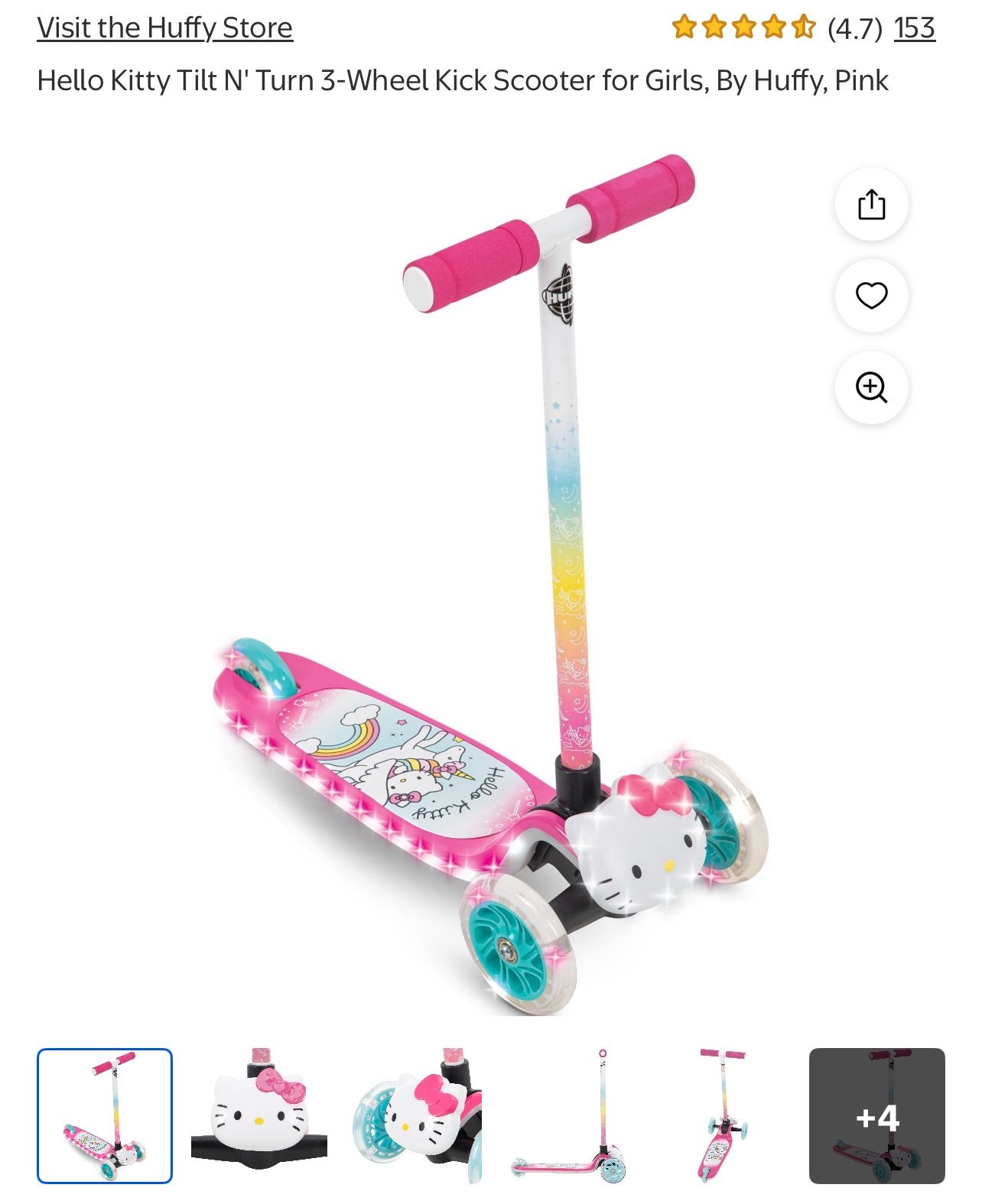 Hello kitty scooter
