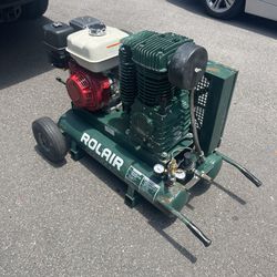 Compressor Rolair + 2 hose 1 adapter