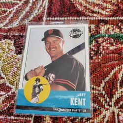 San Francisco Giants Jeff Kent Baseball Cards 