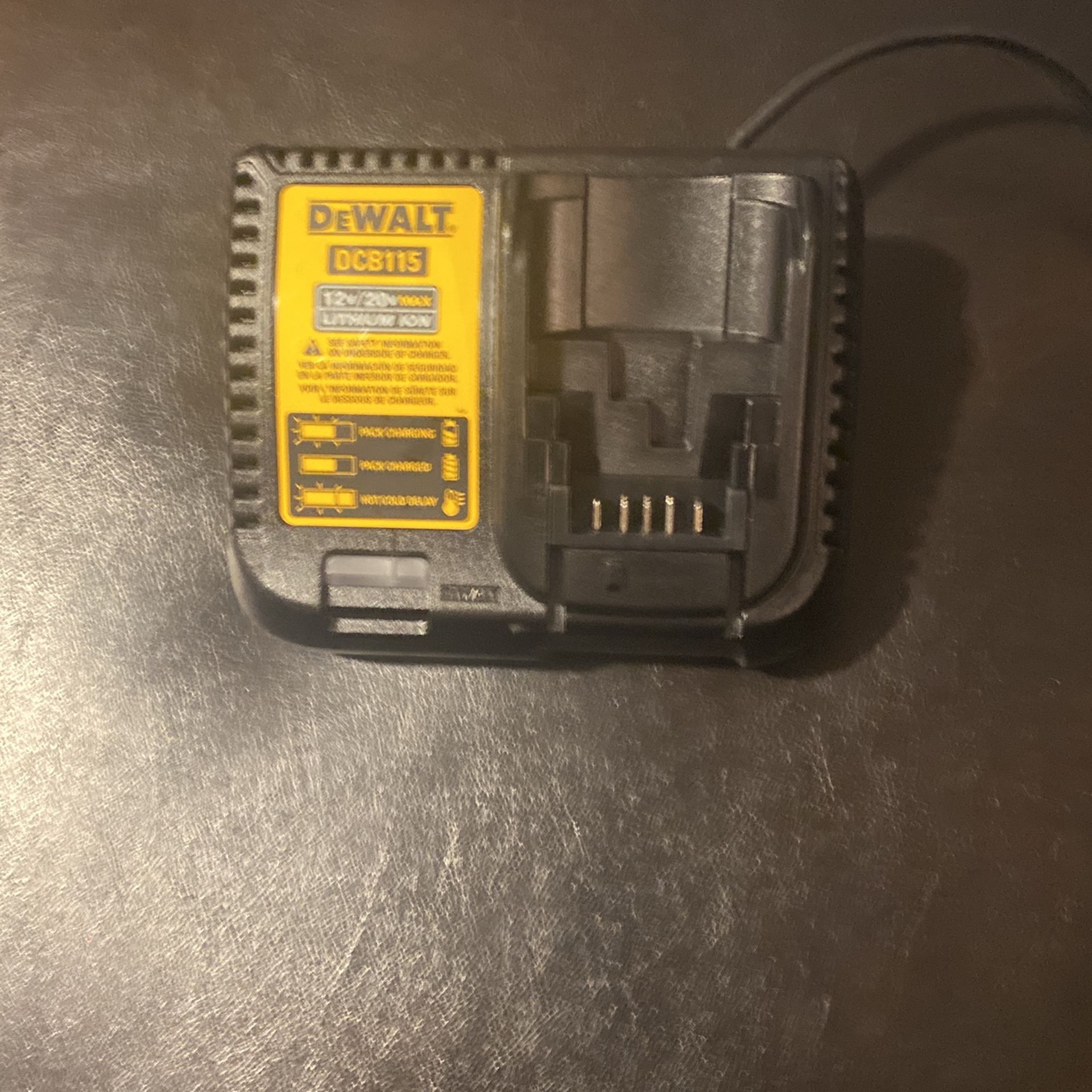 New Dewalt Charger