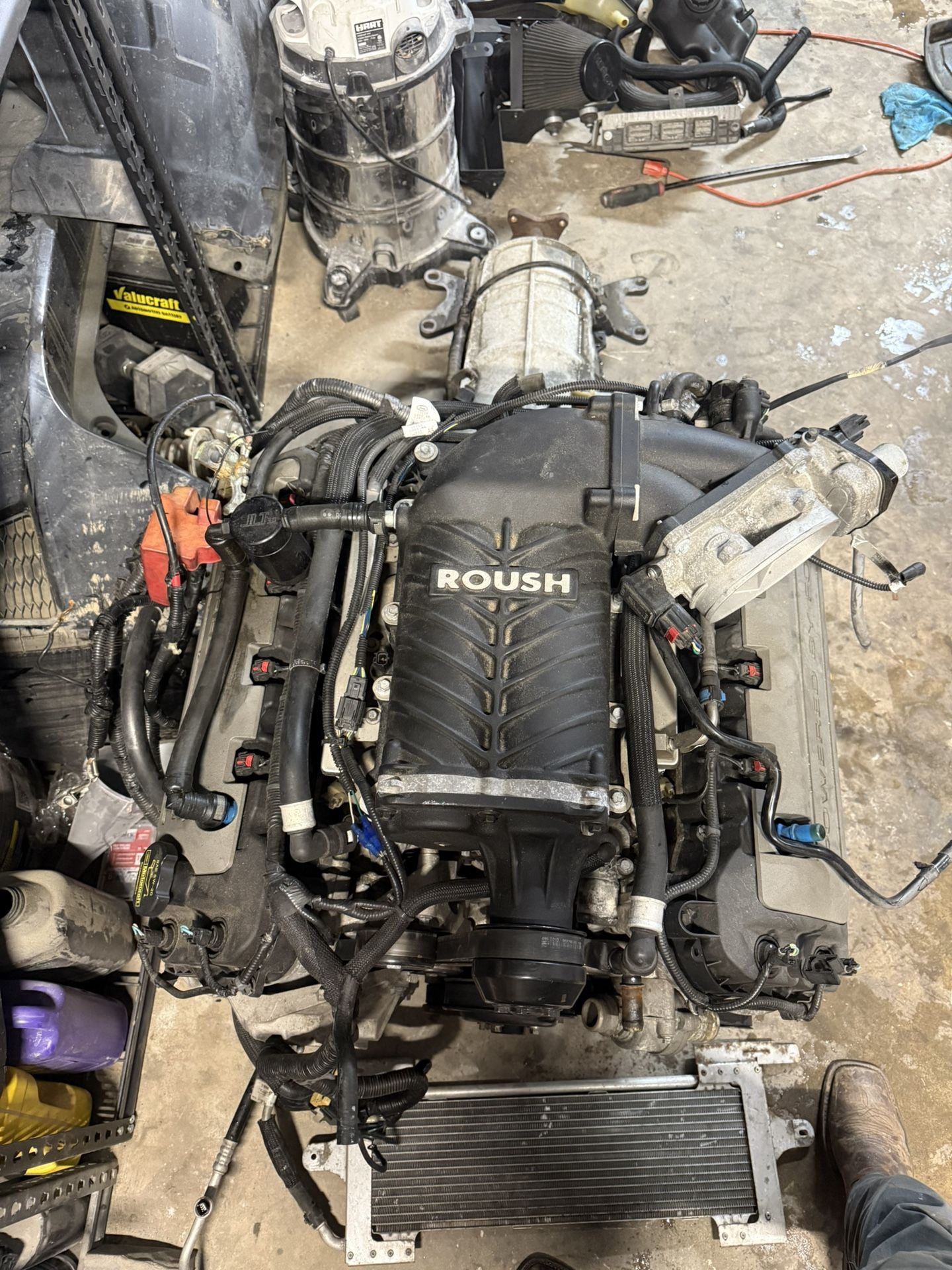 Supercharged Roush Stage3 457R Complete Drivetrain 6r80 Transmission