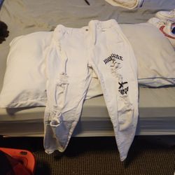 Boys White Jeans