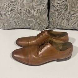 Florsheim Men’s Oxford Brown CXL Leather Wingtip Shoes Size 14 D