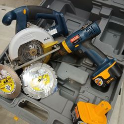 Ryobi Circular Saw and Drill Combo