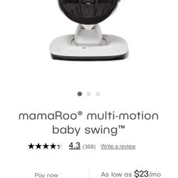 Mamaroo Baby Swing 