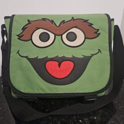 Oscar The Grouch Messenger Bag/ Side Bag